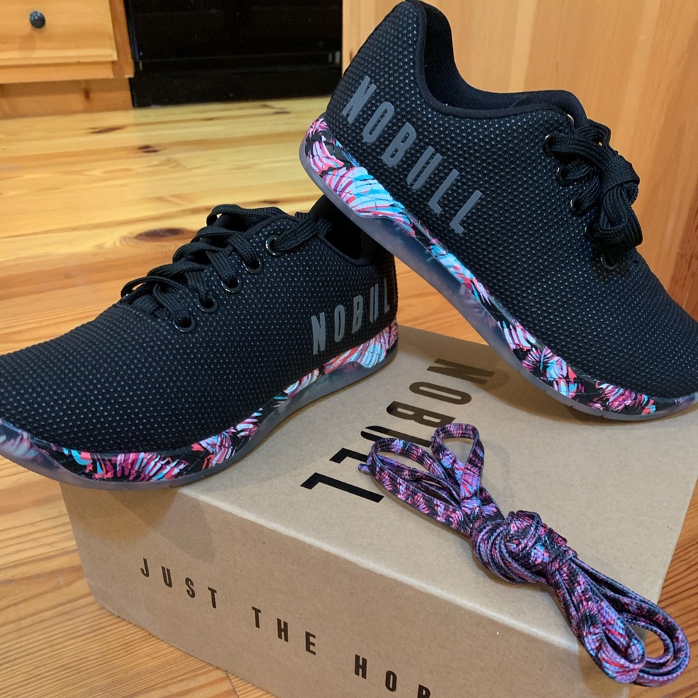 Nobull midnight palm black trainer 7 wodapalooza